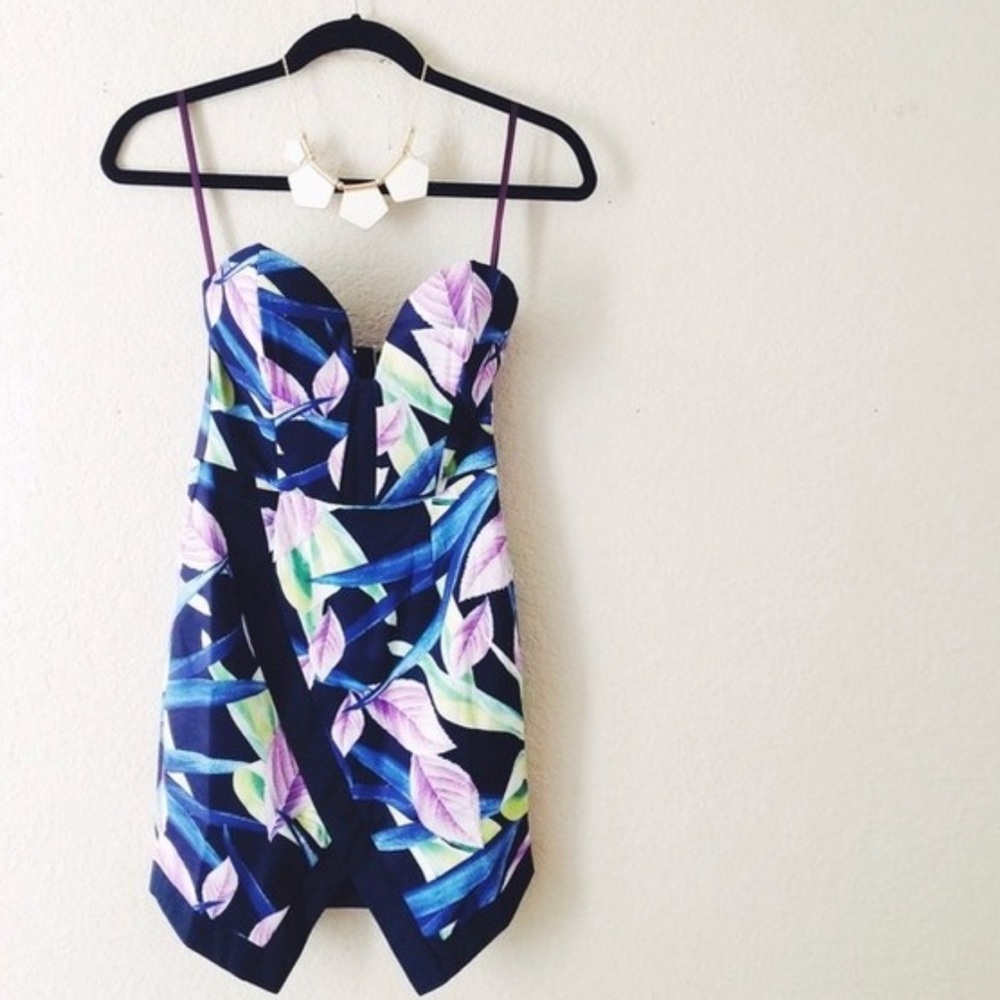 Saboskirt tropical dress xs lulu hellomolly white fox vicidolls